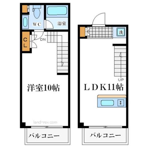 【Regale(レガーレ)阿倍野】の間取り図